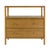 Mendel 28 in. W Rectangular Wood 2 Drawer Wide Nightstand with Open Shelf, Light Oak For Sale In Chicago - Image 6 of 11