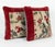 Mid-Century Modern Turkish Rug Pillow Cover 20'' X 20'' - Set of Two For Sale - Image 3 of 4
