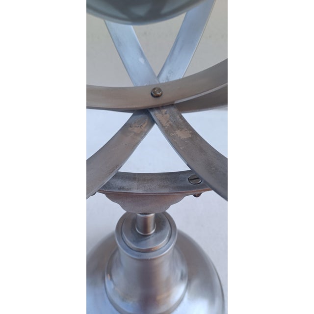Metal Armillary Sphere, 1960s For Sale - Image 9 of 16