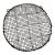 Antique Woven Wire Tray For Sale