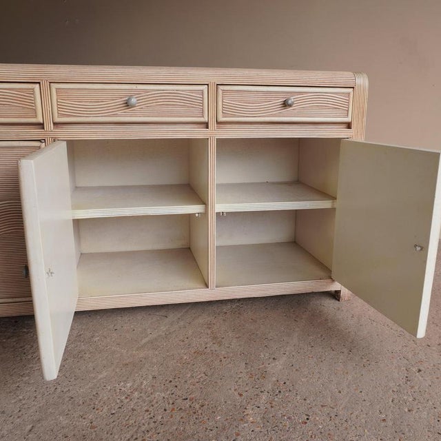 Vintage Pencil Reed Sideboard For Sale - Image 14 of 16