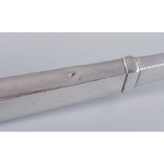 Carving Fork in Sterling Silver from Georg Jensen, 1940s For Sale - Image 4 of 8