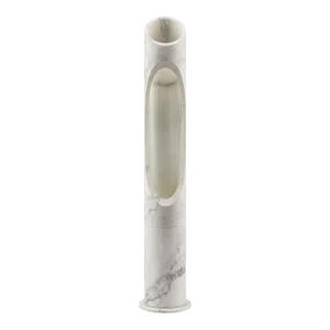 Modern Lamp in White Arabescato Marble, Designed by Jacopo Simonetti