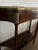 19th Century French Louis XVI Style Mahogany and Marble Console Table For Sale - Image 10 of 12