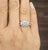Modern 1.06 Ct Diamond Ring Size 6.5 For Sale - Image 3 of 9