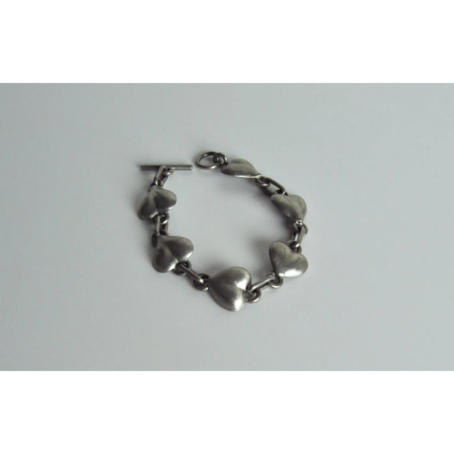 Vintage Danish Pewter Bracelet by Fink Design, 1970s For Sale - Image 6 of 10