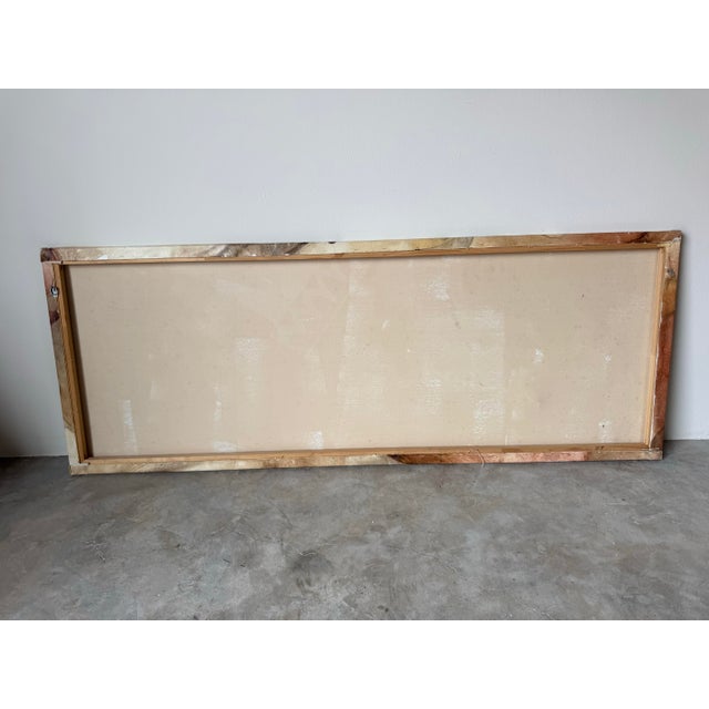 1980s Large Vintage Expressionist Abstract Acrylic on Canvas Painting – Signed For Sale - Image 11 of 11