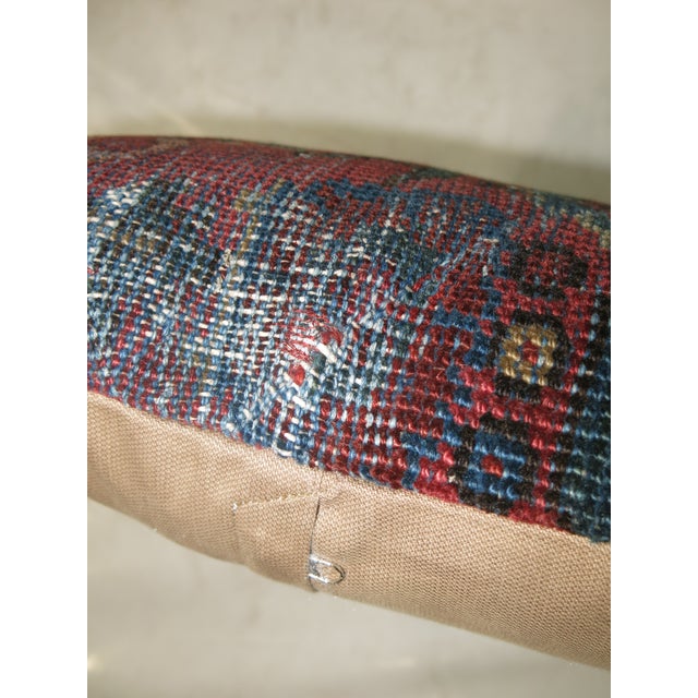 A Pillow made from an early 20th Century Persian Mahal Rug. 16'' x 18''