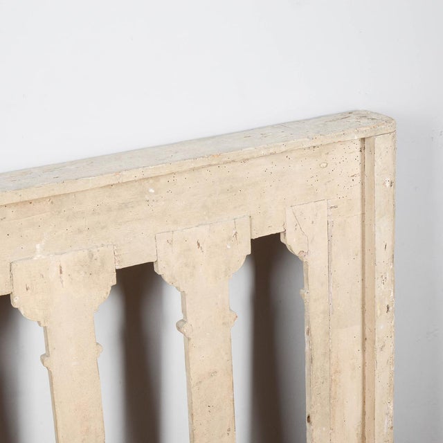 Antique Wooden Balustrade Railing For Sale - Image 9 of 18