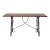 Spanish 60" Console Table With Scrolling Iron Stretcher and Vasiform Legs - Early 20th Century For Sale