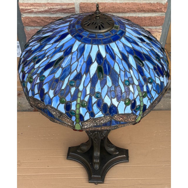 Bronze 3-Light Table Lamp from Tiffany, 1960s For Sale - Image 14 of 18