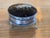 Round Metal Box With Inlaid Steamship Lid on Three Feet For Sale - Image 6 of 7