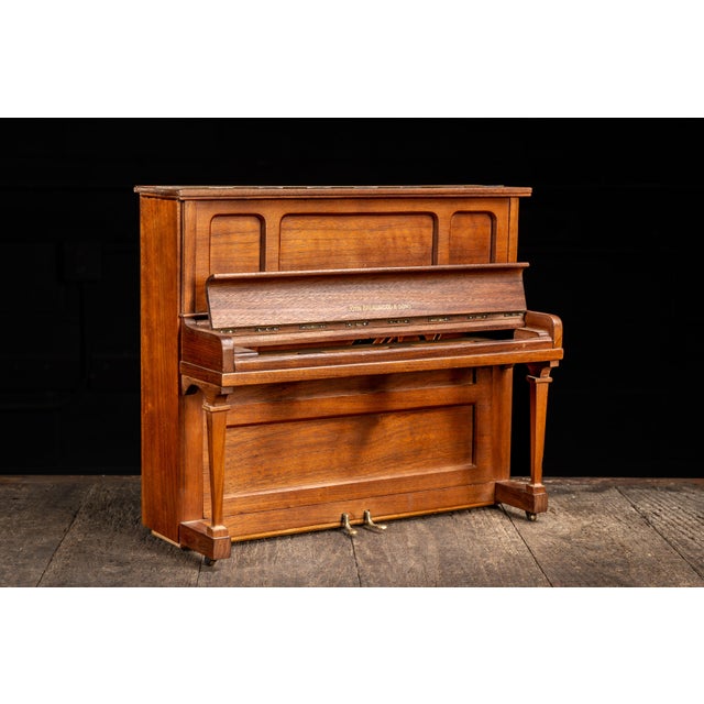 Early 20th Century John Broadwood & Sons Upright Piano Salesman Sample For Sale - Image 4 of 9