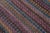 Abstract Boho Chic Purple/Blue High Low Wool & Silk Rug - 8'11'' X 12'3'' For Sale - Image 3 of 9
