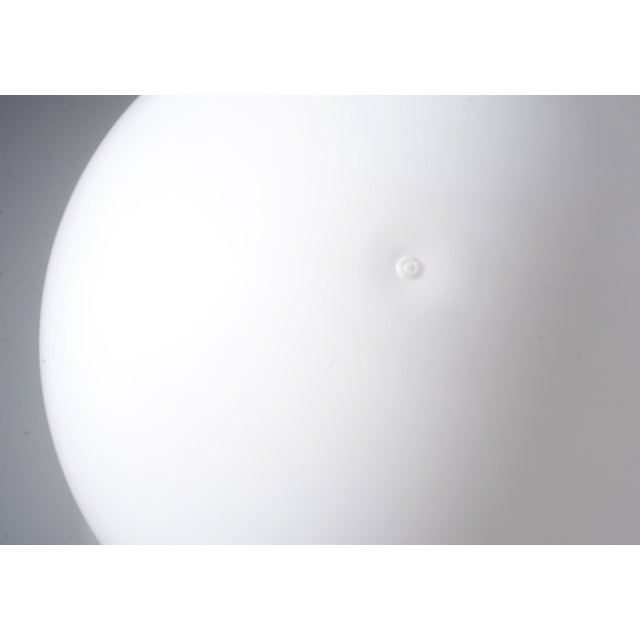 Vintage Mid-Century Modern Extra Large Modernist 18" Diameter Acrylic Globe for Lighting For Sale In San Francisco - Image 6 of 6
