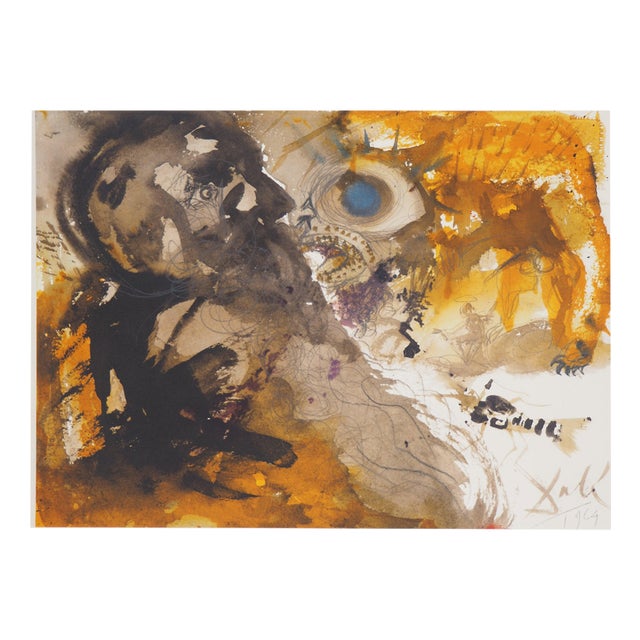 Salvador Dali, The Leviathan, Lithograph For Sale