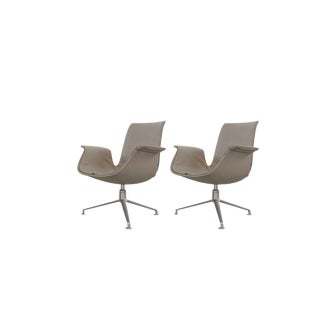 Set of FK Lounge Chairs by Preben Fabricius & Jörgen Kastholm for Walter Knoll For Sale