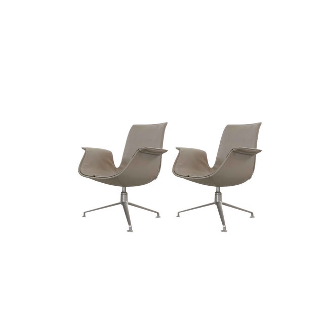 Set of FK Lounge Chairs by Preben Fabricius & Jörgen Kastholm for Walter Knoll For Sale