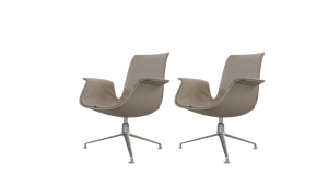 Set of FK Lounge Chairs by Preben Fabricius & Jörgen Kastholm for Walter Knoll
