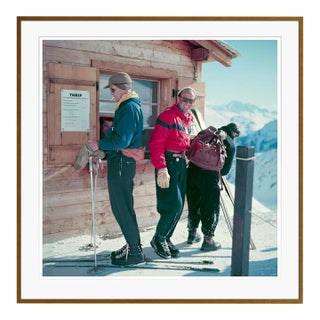 Toni Frissell 'Mountain Top' Archival Pigment Print Framed in Brown For Sale