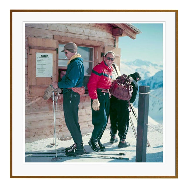 Toni Frissell 'Mountain Top' Archival Pigment Print Framed in Brown For Sale