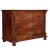 19th-Century Austrian Chest of Drawers in Walnut, Veneer Walnut & Silver Inlaid For Sale - Image 3 of 7