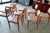 1960s Niels Otto Møller Model #65 & #80 Teak Dining Chairs Set of 8 MCM For Sale - Image 10 of 13