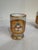 Hollywood Regency Mid-Century Bohemia Czechoslovakia Jeweled Gilt & Applied Floral Glass Set, 3 Pieces For Sale - Image 3 of 5