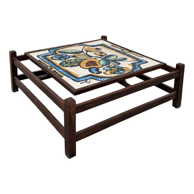 Vintage Teak Coffee Table, 1970s For Sale