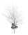 Flocked Long Neddle Pine Spray (Set of 2) For Sale