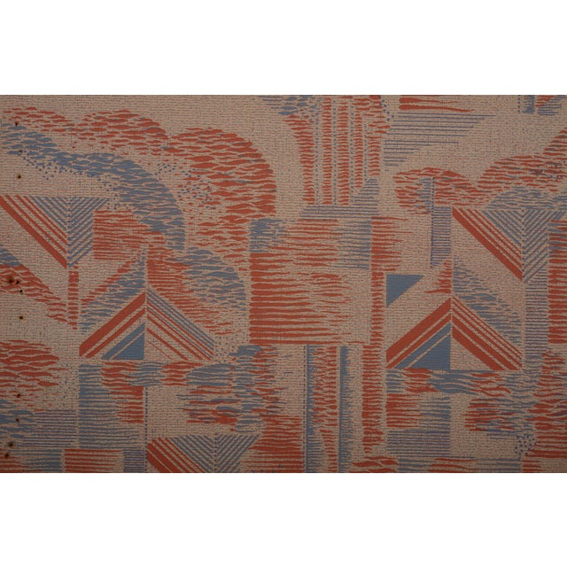 French Art Deco Wallpaper Sample Art Chairish Searching for art deco wallpaper? french art deco wallpaper sample art