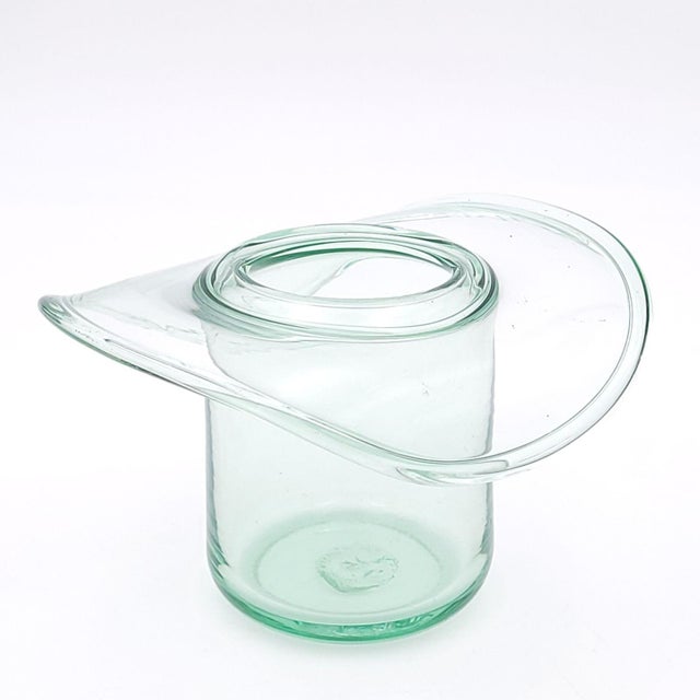 Victorian Glass Top Hat, England Circa 1880 For Sale In San Francisco - Image 6 of 7