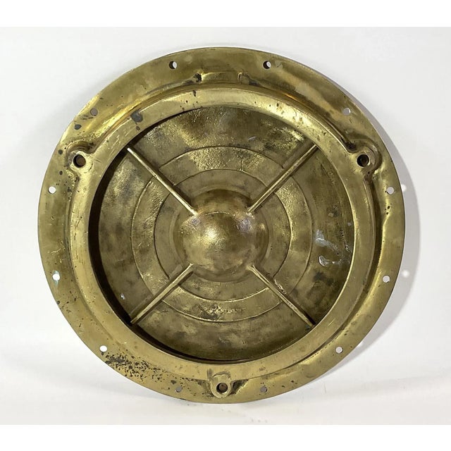 Brass Deck Passage Plate by Elliott Bronze For Sale In Boston - Image 6 of 6