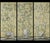 Triptych Unframed Hand-Mounted Chinoiserie India Tea Wallpaper Panels, 3 Pieces For Sale - Image 13 of 13