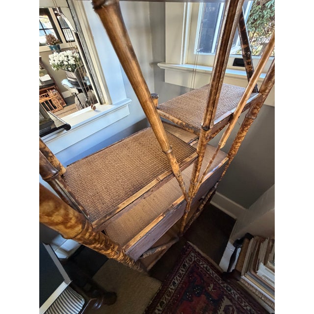 19th Century English Bamboo Secretary For Sale - Image 16 of 18