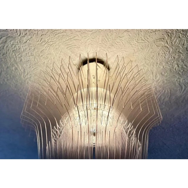 Plastic Acrylic Chandelier by Zaha Hadid For Sale - Image 7 of 10