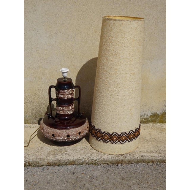 Large Vintage Floor Lamp, 1960s For Sale - Image 9 of 14