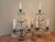 Exquisite Pair of Vintage Crystal Girandole Candelabra 5 Light Mantel Garnitures A magnificent pair of vintage crystal...