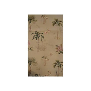 Mid-Century Tropical Wallpaper Roll For Sale