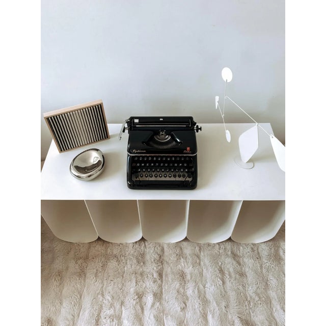 Vintage Optima Elite Black Typewriter, 1950s For Sale - Image 10 of 18