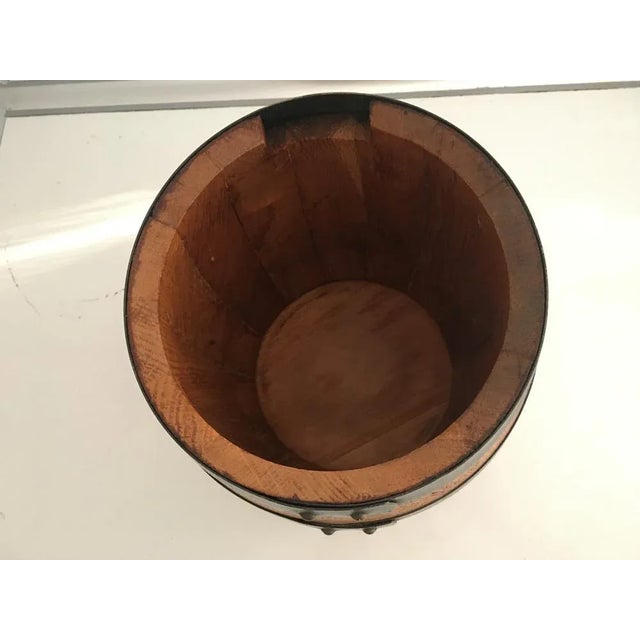 Mini Wooden Barrel, 1970s For Sale - Image 4 of 10