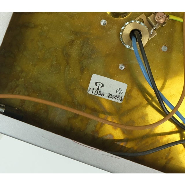 Vintag Sconce with Two Glass Cubes from Peill & Putzler, 1960s For Sale - Image 4 of 13