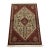 Abadeh Rug 2’3” X 3’5” Ivory Wool Vintage Tribal Hand-Knotted Carpet For Sale