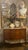 Antique French Louis XV - XVI Style Marble Top and Marquetry Inlaid Commode For Sale - Image 12 of 13
