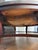 Hickory Chair Furniture Company Attributed to Hickory Chair Company Flame Mahogany Round Coffee Table With Brass Sabots For Sale - Image 4 of 12