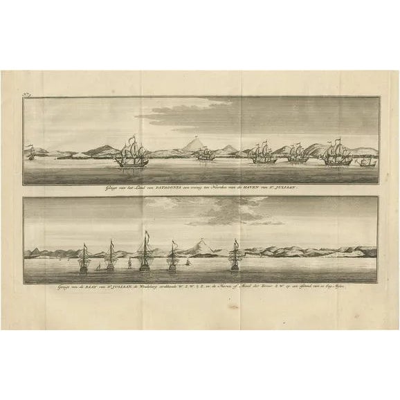 George Anson, Views of St. Julian, 1749, Paper For Sale