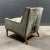 Mid-Century Modern Robsjohn Gibbings Style Mid Century Lounge Chair and Ottoman in Cowhide For Sale - Image 3 of 12