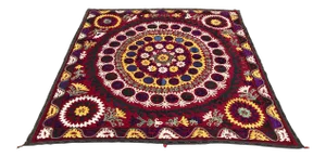 1974 Vintage Floral Center Suzani