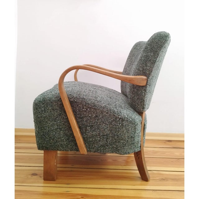 Set of H 237 Armchairs by J. Halabala for Up Závody, 1960s For Sale - Image 17 of 18