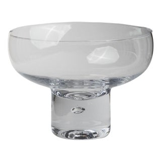 Pippi Drinking Glasses and Bowl by Vicke Lindstrand for Kosta Boda, 1960s, Set of 6 For Sale